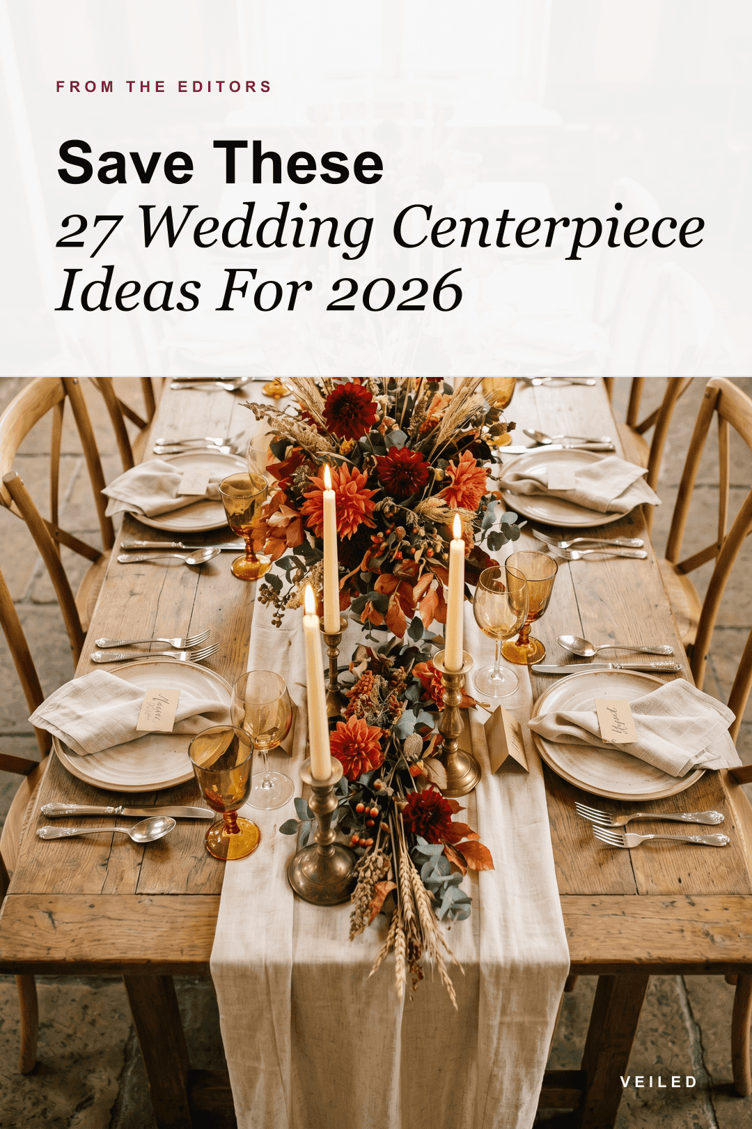 Save These 27 Wedding Centerpiece Ideas For 2026